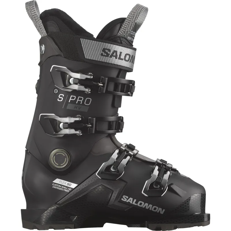 Salomon S Pro 90 HV Grip Walk Womens Ski Boots - Black